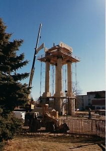 Kearney State College-University Of Nebraska At Kearney Peterson-Yanney Memorial Carillon Construction Phase